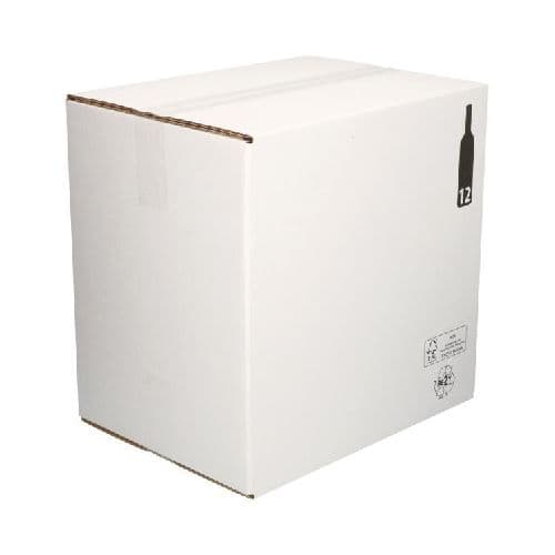 Flesverpakking 12 vaks 386 x 285 x 360 mm + vakverdeling