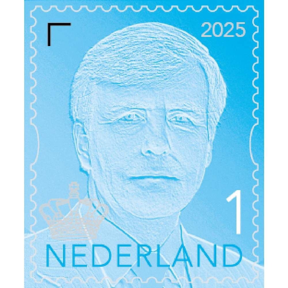 Koning Willem-Alexander NL1 2025 (postzegelvel)