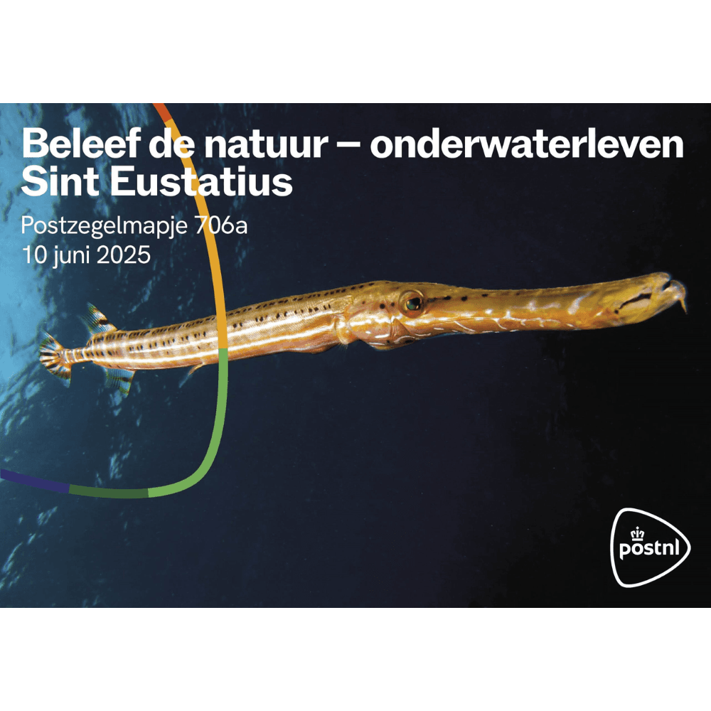 Beleef de natuur – onderwaterleven Sint Eustatius (postzegelmapje nr. 706a)