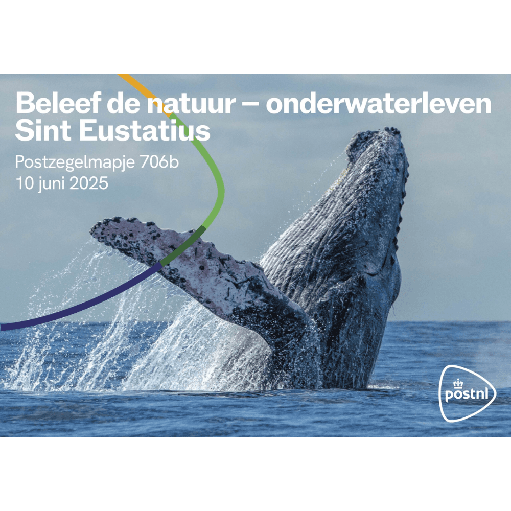 Beleef de natuur - onderwaterleven Sint Eustatius (postzegelmapje nr. 706b)
