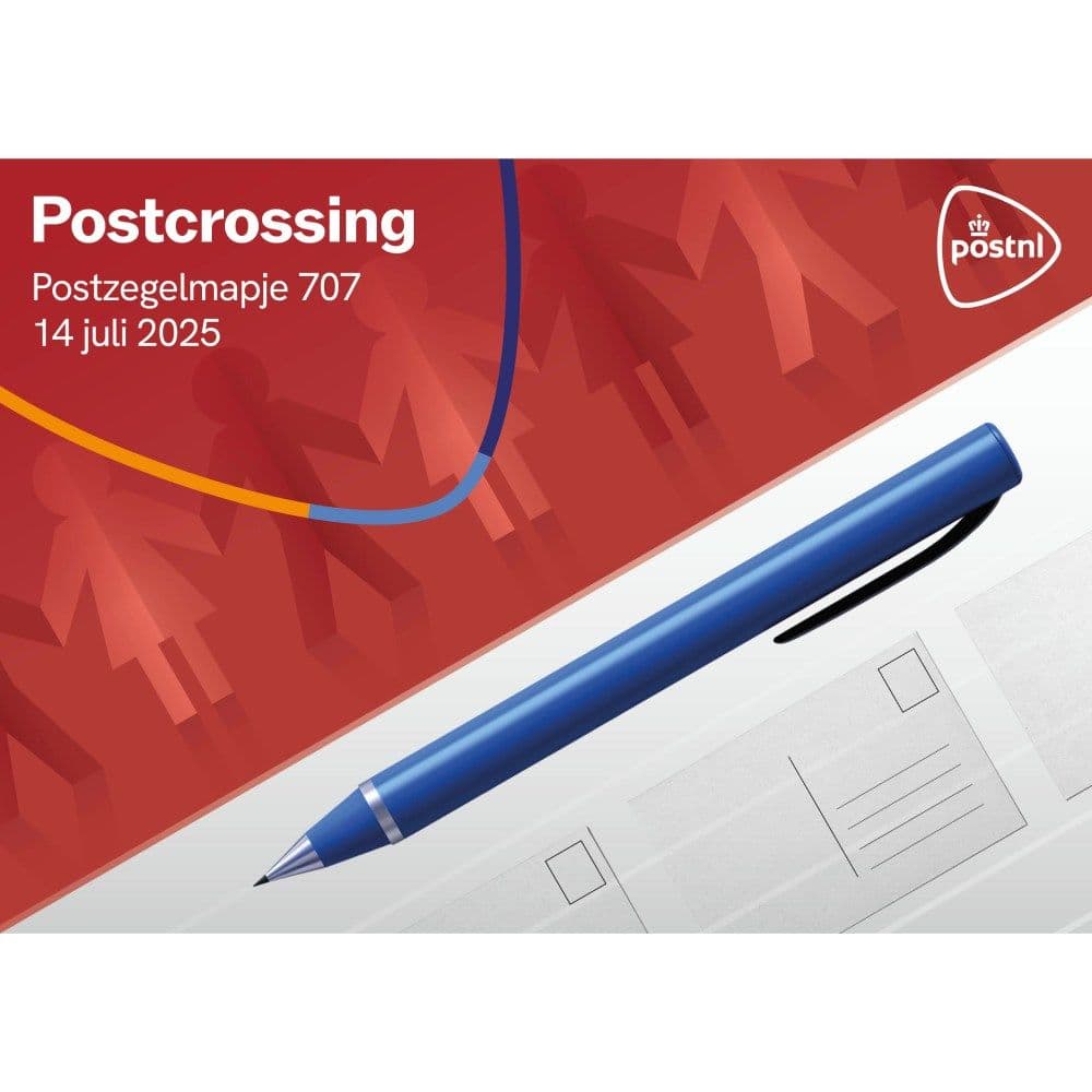 Postcrossing (postzegelmapje nr. 707)