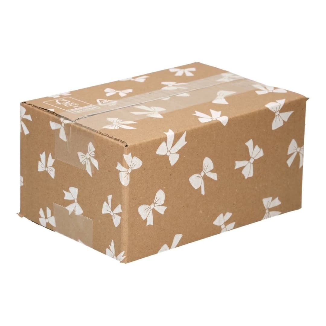 Cadeau doos 220 x 200 x 150mm met strikken