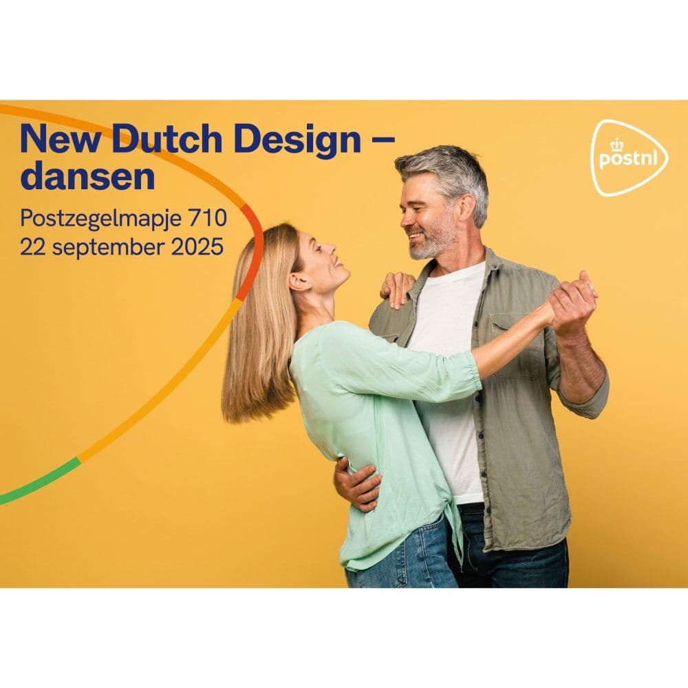 New Dutch Design β dansen (postzegelmapje nr. 710)