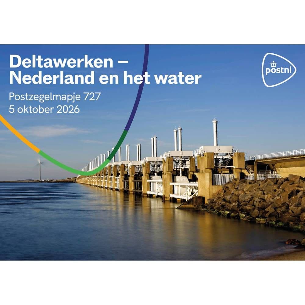 Deltawerken (postzegelmapje nr. 727)