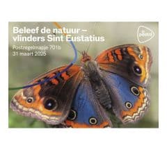 Beleef de natuur - vlinders Sint Eustatius (postzegelmapje nr. 701b)