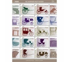 Klassieke rijtuigen (postzegelvel)