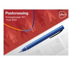 Postcrossing (postzegelmapje nr. 707)